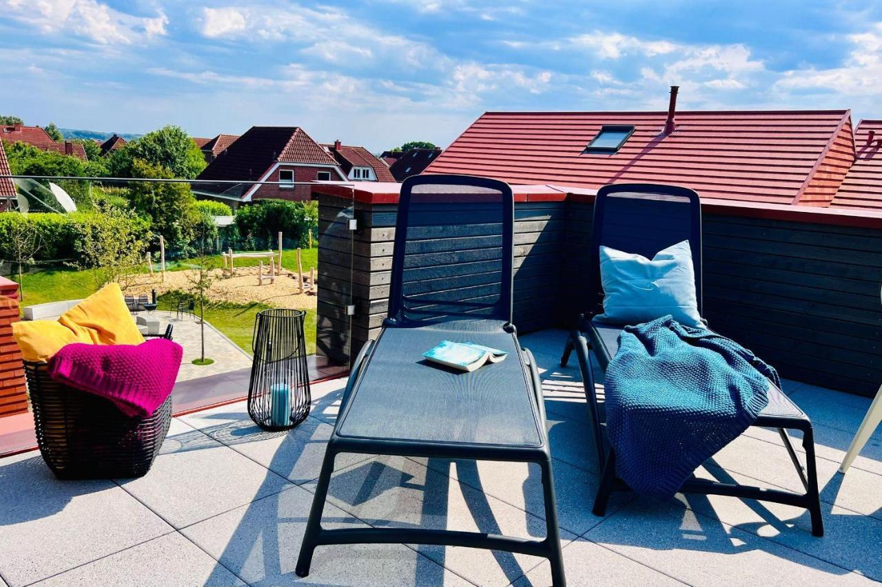 De-Ole-School-Kuestenliebe-Maisonette-Whg-15 Hohwacht Exterior foto